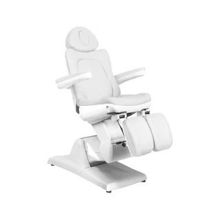 Poltrona pedicure elettrica azzurro 870s pedi 3 motori bianca