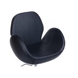 Poltrona da barbiere ALTO BH-6952 nera