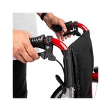 Carrozzina leggera con telaio in alluminio – Solo 13,7 kg – Pieghevole