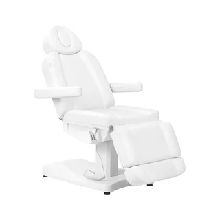 Poltrona per trattamenti estetici - Azzurro 803D 3 motori bianco