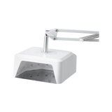 Lampada UV LED Glow 112 con base in metallo 48W per pedicure su supporto
