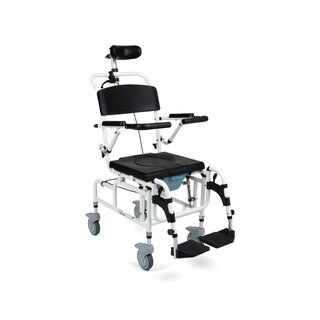 Sedia a rotelle da doccia e comoda Tilt MASTER PLUS
