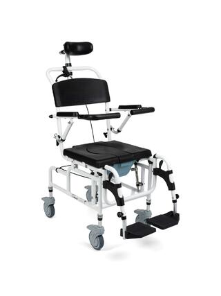 Sedia a rotelle da doccia e comoda Tilt MASTER PLUS