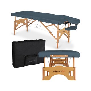 Lettino da massaggio portatile Aura Matt Touch K102 Blu