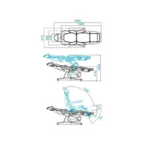 Poltrona elettrica Azzurro 870 3 forte cappuccino