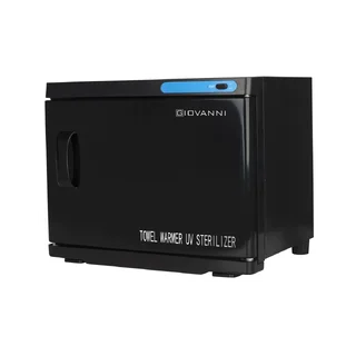Scaldasalviette con sterilizzatore UV 23 litri Nero