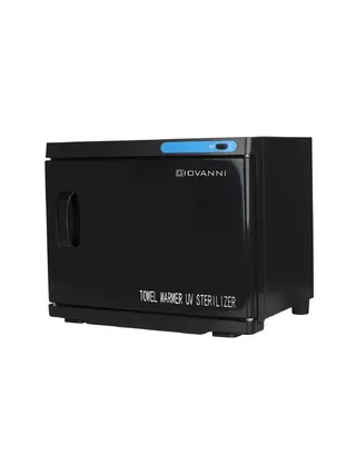 Scaldasalviette con sterilizzatore UV 23 litri Nero