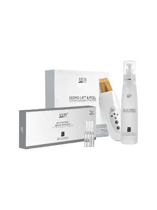 Skin Scrubber – Peeling ad ultrasuoni per uso domiciliare – Kit con gel e fiale vitaminiche