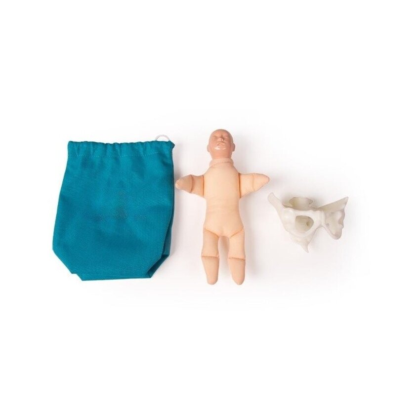 Mini bacino con bambola da parto