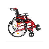 Carrozzina leggera con telaio in alluminio – Solo 13,7 kg – Pieghevole