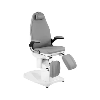 Poltrona podologica azzurro 709a 3 motori grigio