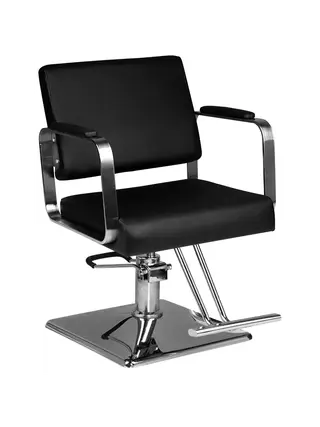 Poltrona per parrucchiere hs202 nera