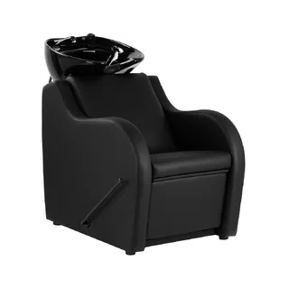 Poltrona Shampoo Gabbiano Carmen - nera