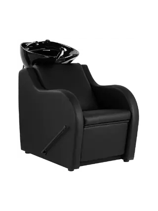 Poltrona Shampoo Gabbiano Carmen - nera