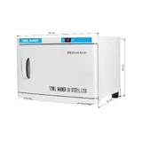 Scaldasalviette con sterilizzatore UV 16 litri Bianco