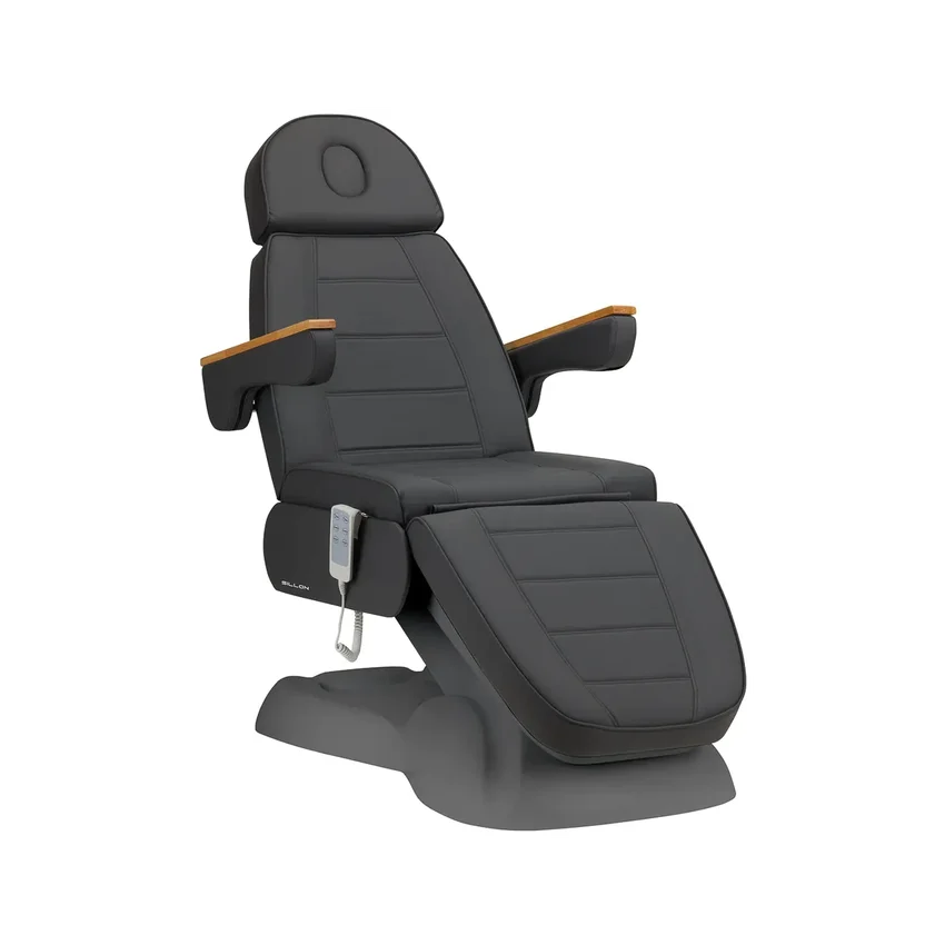 Poltrona elettrica per trattamenti SILLON Lux 273b 3 motori grigio