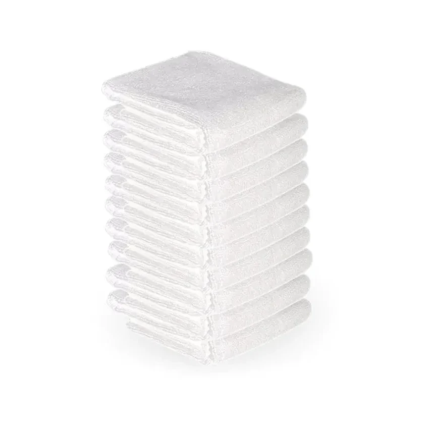 Asciugamani per scaldasalviette - 73x40cm 10 pezzi bianchi