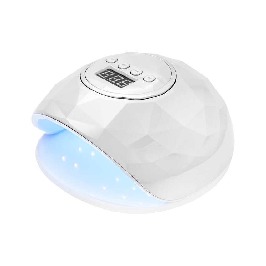 Lampada LED UV Shiny 86W bianco/argento perlato