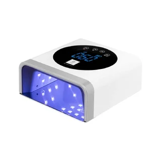 Lampada UV LED per unghie OCHO NAILS X22 72W wireless bianca con base a specchio