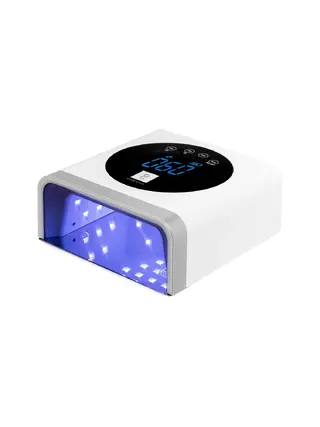 Lampada UV LED per unghie OCHO NAILS X22 72W wireless bianca con base a specchio