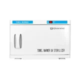 Scaldasalviette con sterilizzatore UV 16 litri Bianco