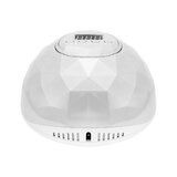 Lampada LED UV Shiny 86W bianco/argento perlato