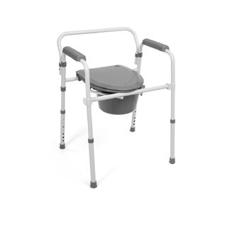 Sedile WC pieghevole con sgancio rapido
