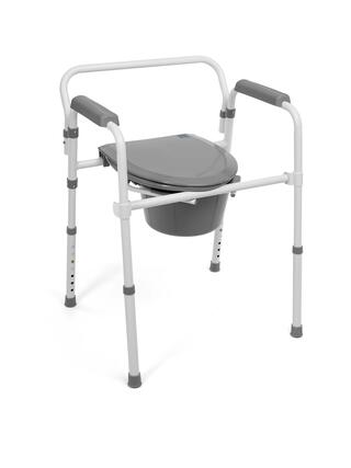 Sedile WC pieghevole con sgancio rapido