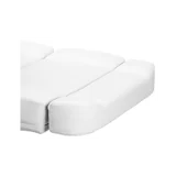 Poltrona per trattamenti estetici - Azzurro 803D 3 motori bianco