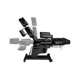 Poltrona per tatuaggi elettrica Pro Ink 606 nera
