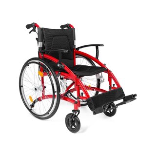 Carrozzina leggera con telaio in alluminio – Solo 13,7 kg – Pieghevole