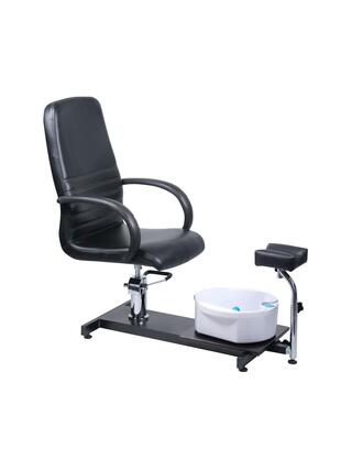 Poltrona pedicure con massaggiatore per piedi BW-100 nera