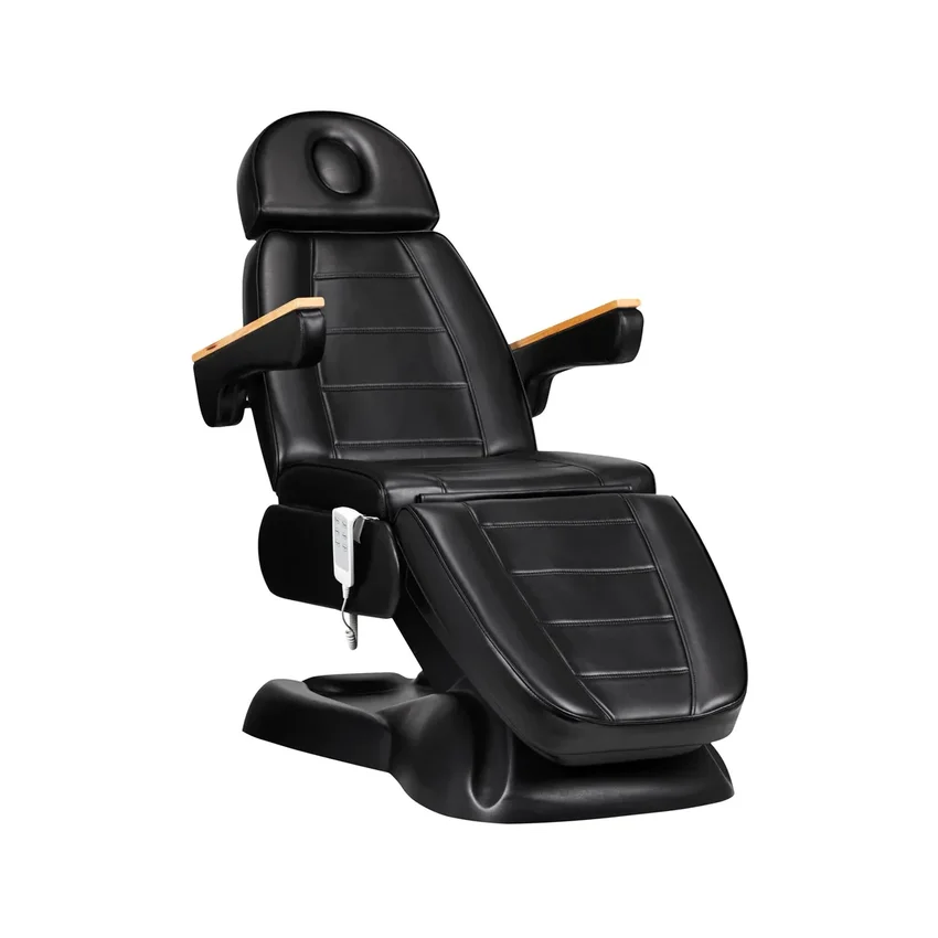 Poltrona elettrica per trattamenti SILLON Lux 273b 3 motori nera