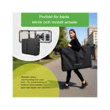 Lettino da massaggio portatile Adele 70cm - Nero