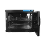 Scaldasalviette con sterilizzatore UV 23 litri Nero