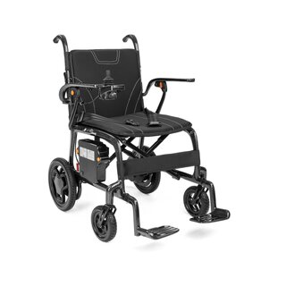 sedia a rotelle elettrica leggera in fibra di carbonio