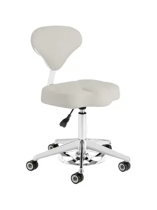 Sedia da lavoro ergonomica - Azzurro 156f - grigia