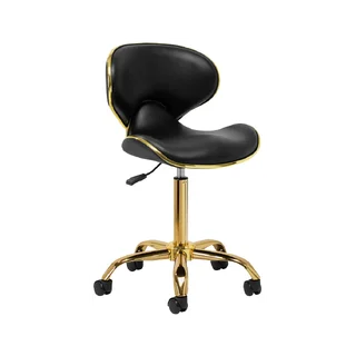 Sedia da lavoro sgabello ergonomico Q-4599G nero