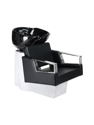 Poltrona lavatesta nera Arturo BR-3573