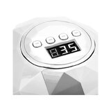 Lampada LED UV Shiny 86W bianco/argento perlato