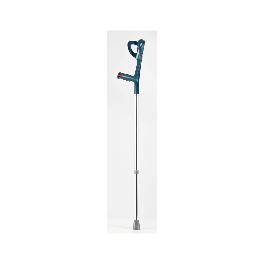 Stampella da avambraccio leggera - blu argento