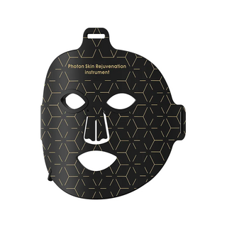 Maschera facciale LED nera – Infrarossi con 7 colori
