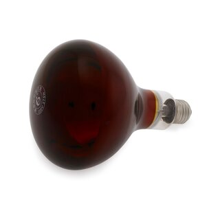Lampadina a infrarossi per lampade termiche rossa 275W E27