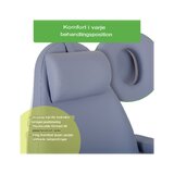 Poltrona per trattamenti estetici, elettrica Elara PRO 4 - viola