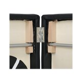 Lettino da massaggio portatile esclusivo Estetic Black Comfy Base K515