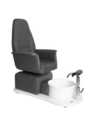 Poltrona per pedicure SPA con pediluvio - Grigio