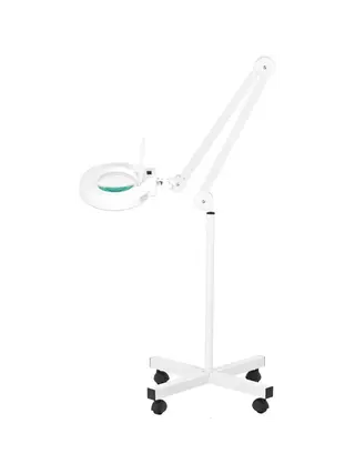 Lampada di ingrandimento a LED S4 + supporto con ruote