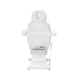 Poltrona elettrica per trattamenti SILLON CLASSIC – 3 motori con riscaldamento, bianca (2a edizione)