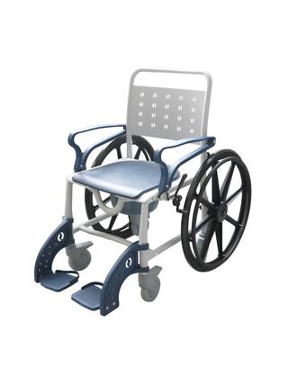 Sedia a rotelle da doccia e comoda 3 in 1 - SANI