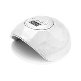 Lampada LED UV Shiny 86W bianco/argento perlato